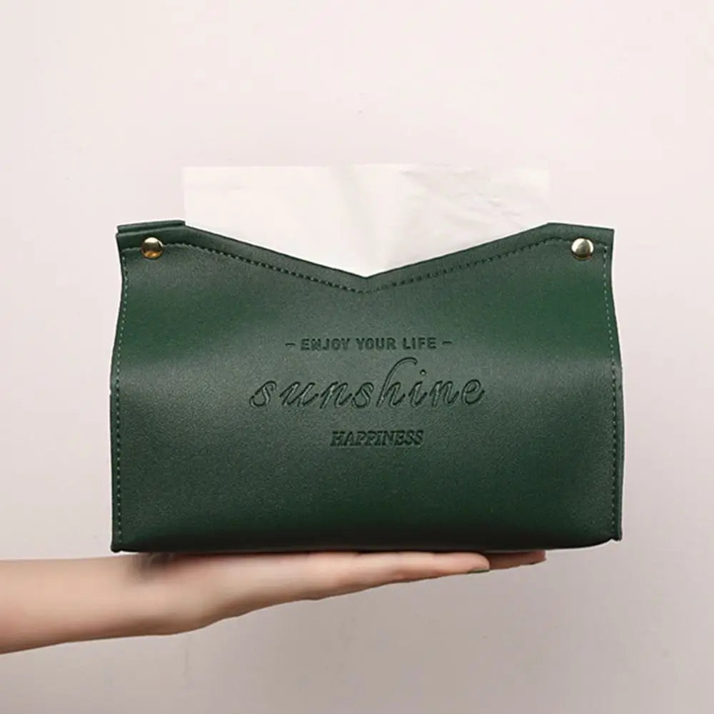 Leather Tissue Purse